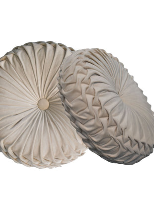 White Smocking Cushion - Set of 2