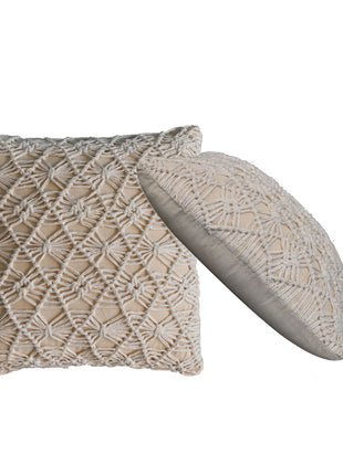 2x Maura Natural White Cushions