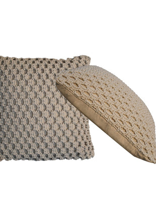 2x Myra Natural White Cushions