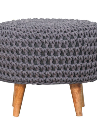 Reposapiés rectangular gris Keeva