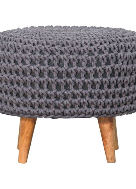 Reposapiés rectangular gris Keeva