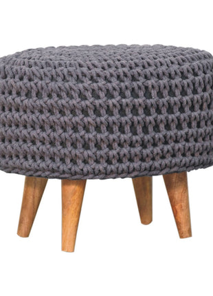 Reposapiés rectangular gris Keeva