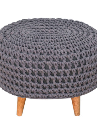 Reposapiés rectangular gris Keeva