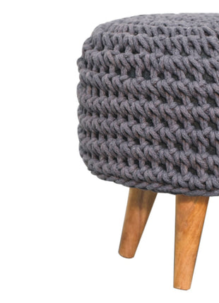 Reposapiés rectangular gris Keeva