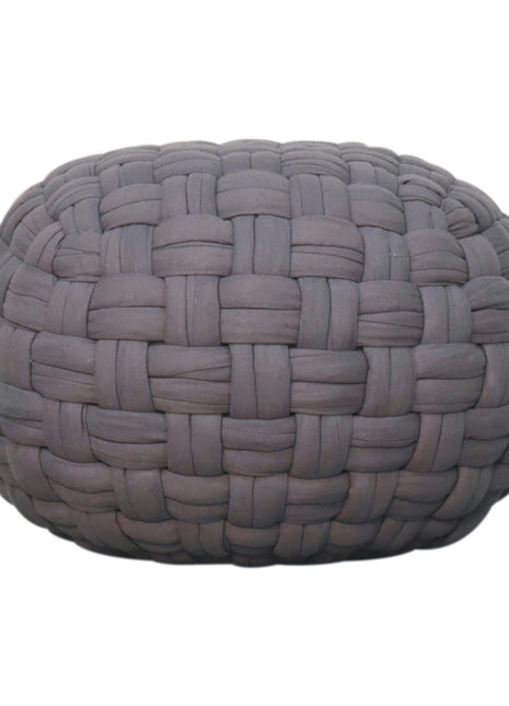 Tube Pouffe Grey