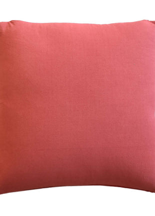 Geripptes rotes Kissen 2er-Set