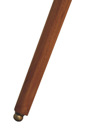 Fixed Brass Plated Tripod Floor Lamp