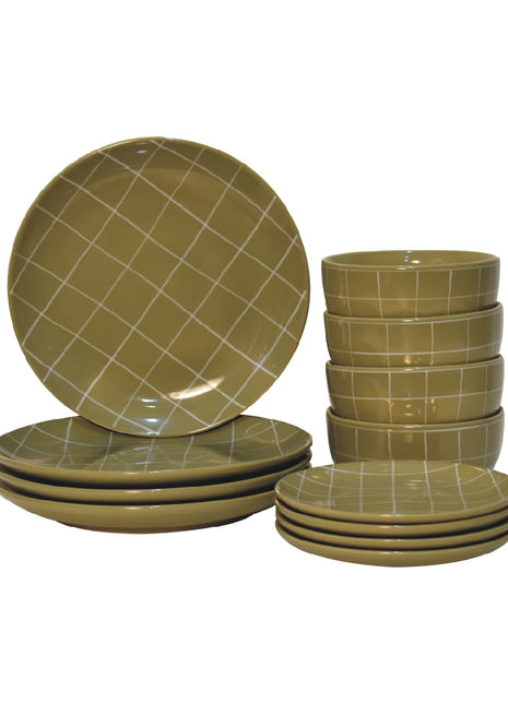 Juego de platos Dahlia
