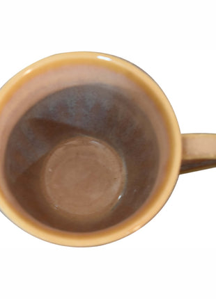 Beige Ribbed Mug - Set of 4