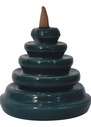 Teal Waterfall Fountain Set (Wood)