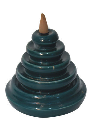Teal Waterfall Fountain Set (Wood)