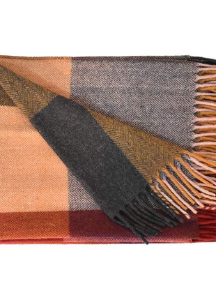 Selin Multi Woolen Throw (Queen size 150 x 180cm)
