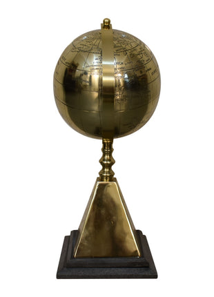 Goldener Pyramidenglobus