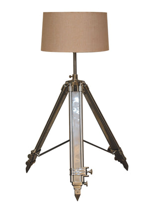 Chrome Tripod Lamp