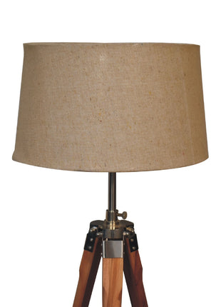 Fixed Chrome Tripod Floor Lamp