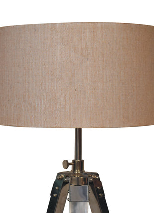 Chrome Tripod Floor Lamp