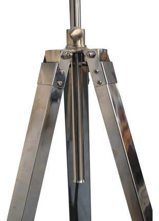 Chrome Tripod Floor Lamp