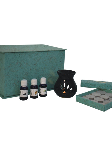 Black Oil Burner Set (Lotus)