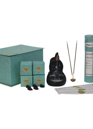 Temple Burner Fountain Set (Floral)