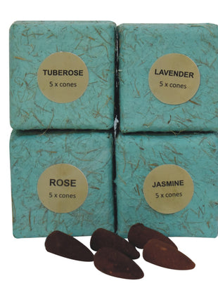 Temple Burner Fountain Set (Floral)