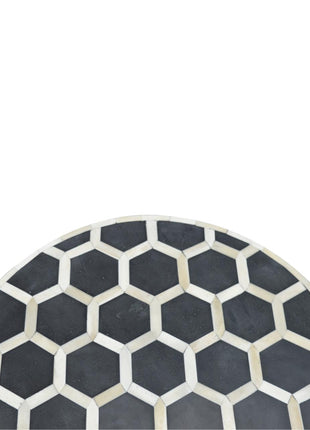 Bone Inlay Occasional Stool