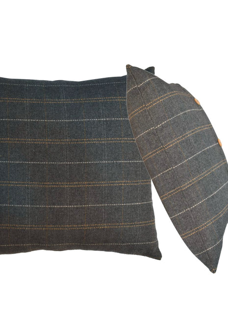 2 Quinn Pewter Cushions