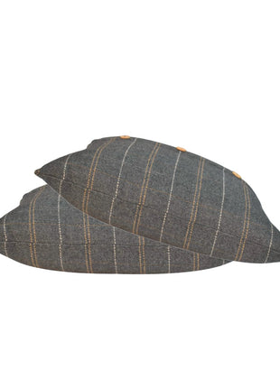 2 Quinn Pewter Cushions