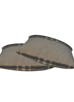 2 Quinn Cushion Canus & Grey Tweed