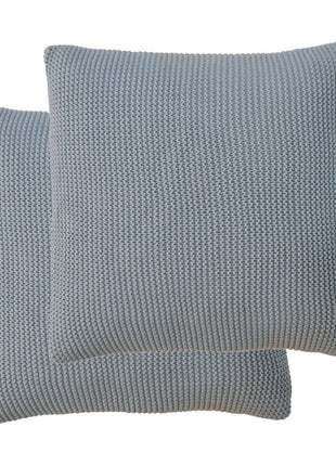Blue Cotton Cushion Set of 2