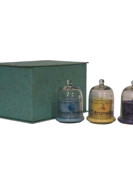 Bell Jar Candle Set (Summer)