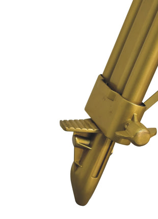 Messingbeschichtete Stehlampe