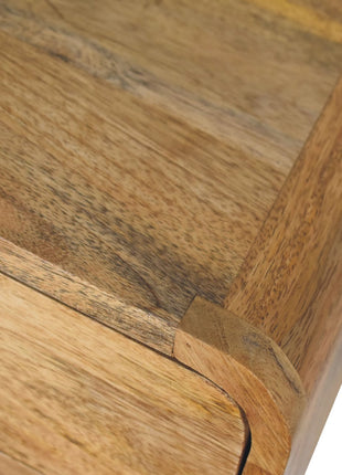 Mini Oak-ish Floating Open Bedside
