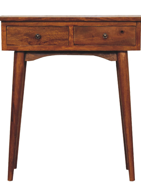 Mini Chestnut Hallway Console