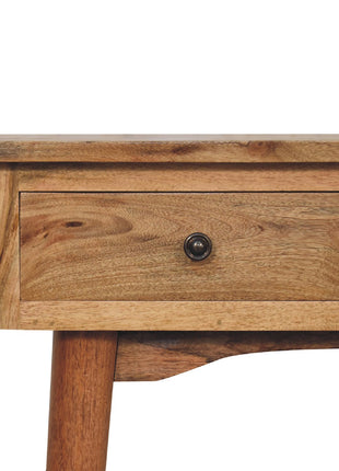Mini Oak-ish Hallway Console Table