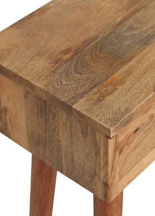 Mini Oak-ish Hallway Console Table