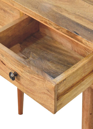 Mini Oak-ish Hallway Console Table