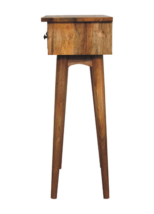 Mini Oak-ish Hallway Console Table