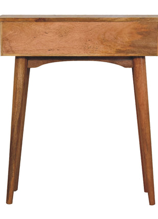 Mini Oak-ish Hallway Console Table