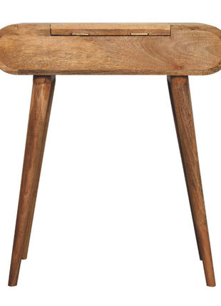 Mini Oak-ish Round Dressing Table
