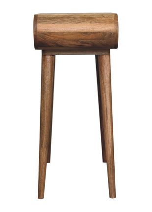 Mini Oak-ish Round Dressing Table