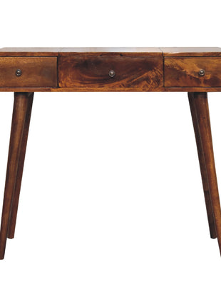 Chestnut Mirror Dressing Table