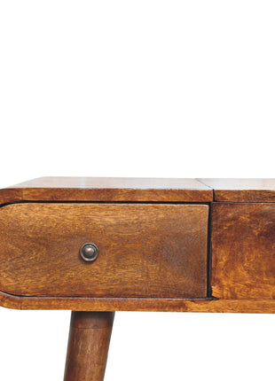 Chestnut Mirror Dressing Table