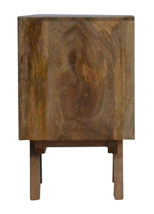 Two Tone Hand Painted Bedside