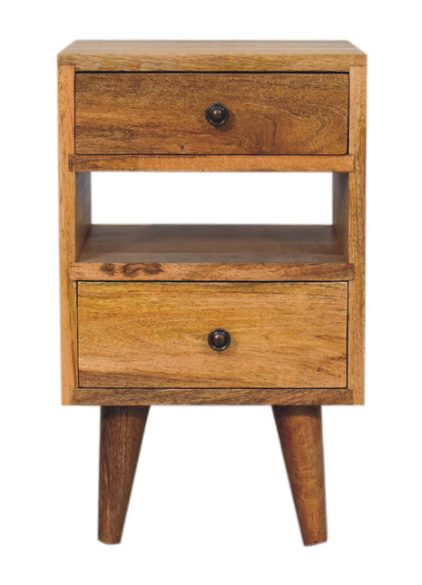 Mini Classic Multi Oak-ish Bedside