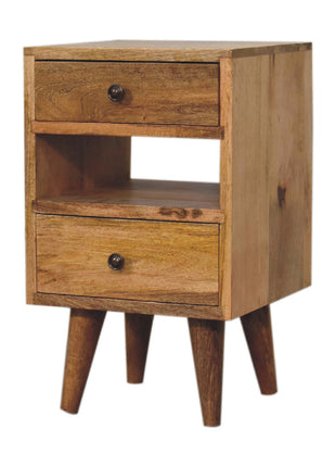 Mini Classic Multi Oak-ish Bedside