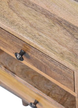 Mini Classic Multi Oak-ish Bedside