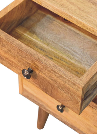 Mini Classic Multi Oak-ish Bedside