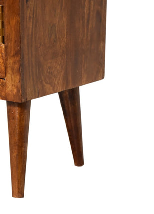 Chestnut Solid Nordic Cabinet