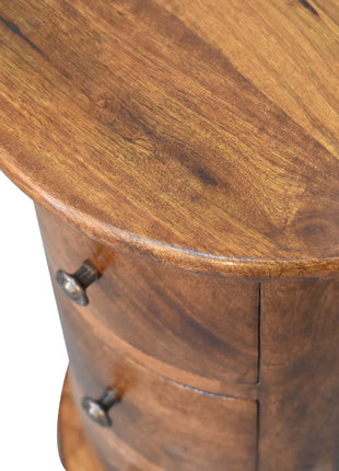 Mini Chestnut Drum Chest
