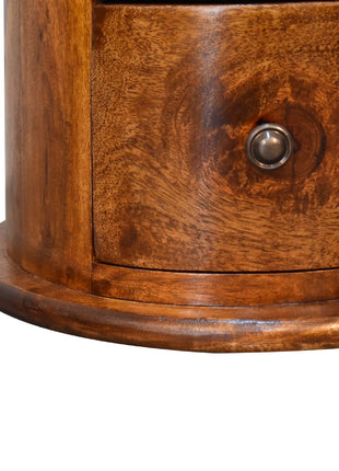 Mini Chestnut Drum Chest